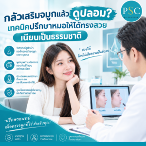 กลัวเสริมจมูกแล้วดูปลอม? เทคนิคปรึกษาหมอให้ได้ทรงสวยเนียนเป็นธรรมชาติ